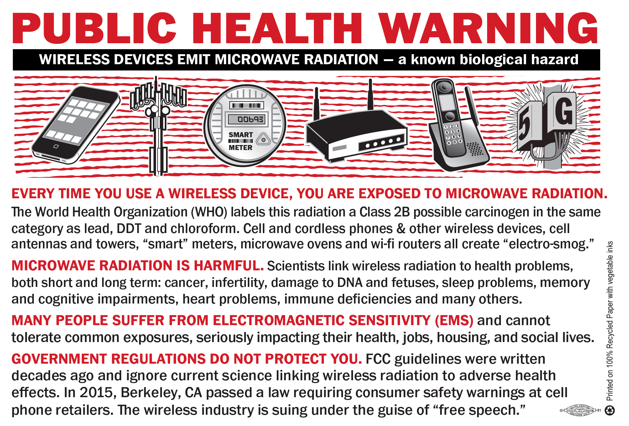 Public Health Warning Stop Smart Meters!